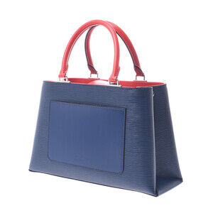 Louis Vuitton Antigo Leather Epi Coquelicot Bag Handbag Red Kleber